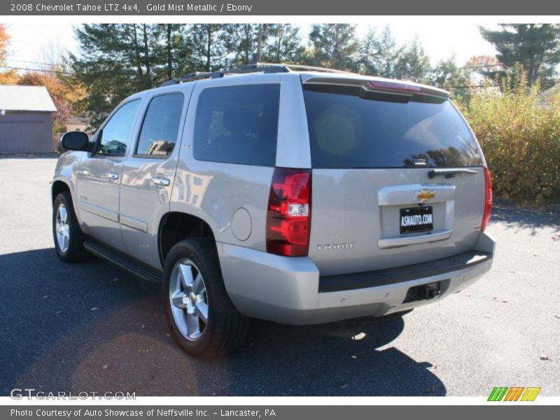 Gold Mist Metallic / Ebony 2008 Chevrolet Tahoe LTZ 4x4