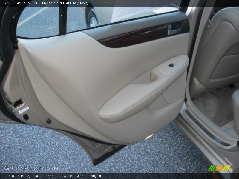 Mystic Gold Metallic / Ivory 2002 Lexus ES 300