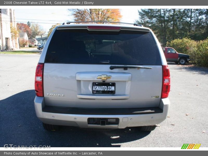 Gold Mist Metallic / Ebony 2008 Chevrolet Tahoe LTZ 4x4