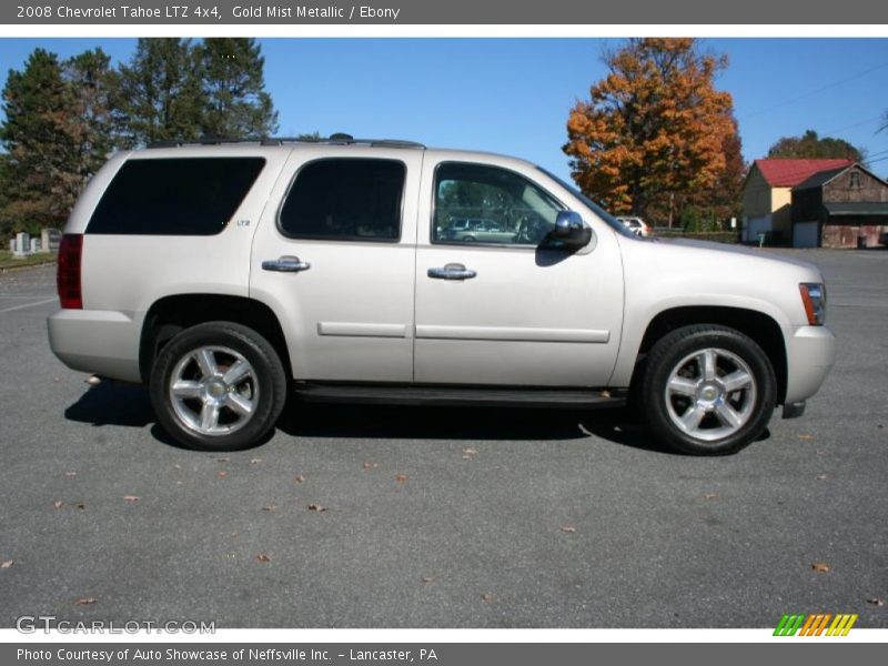 Gold Mist Metallic / Ebony 2008 Chevrolet Tahoe LTZ 4x4