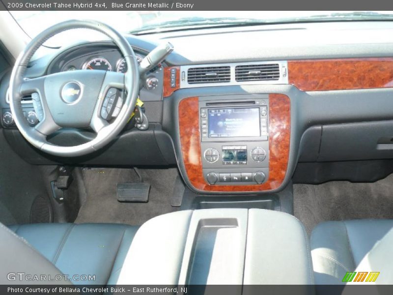 Blue Granite Metallic / Ebony 2009 Chevrolet Tahoe Hybrid 4x4