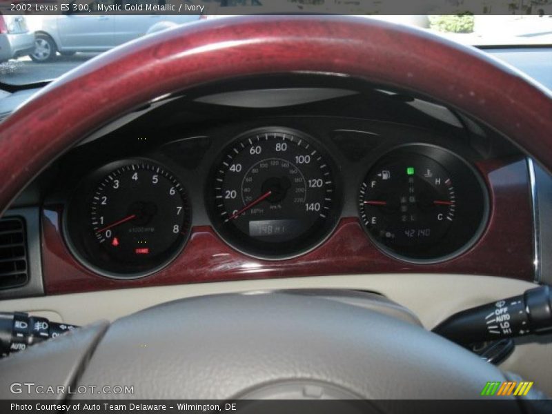 Mystic Gold Metallic / Ivory 2002 Lexus ES 300