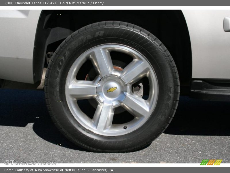 Gold Mist Metallic / Ebony 2008 Chevrolet Tahoe LTZ 4x4