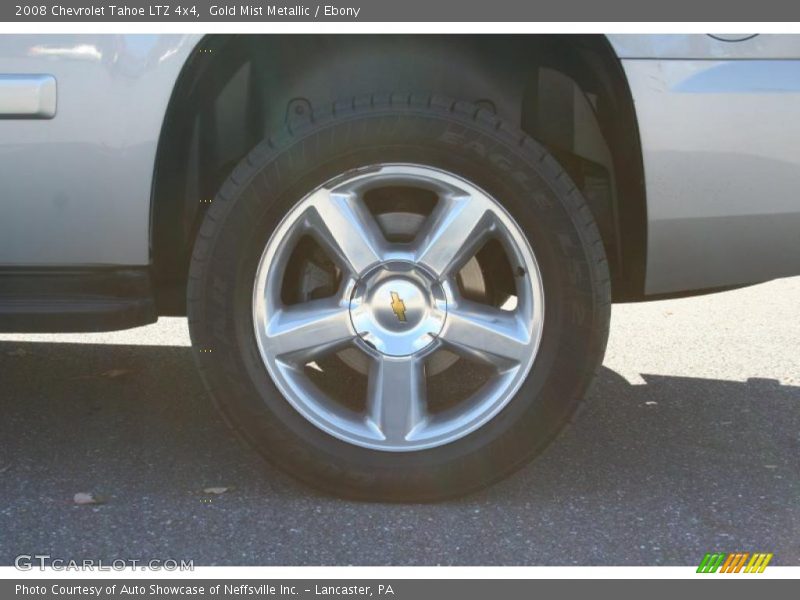 Gold Mist Metallic / Ebony 2008 Chevrolet Tahoe LTZ 4x4