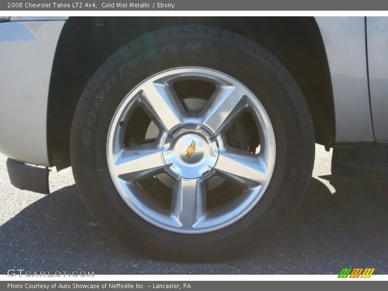 Gold Mist Metallic / Ebony 2008 Chevrolet Tahoe LTZ 4x4