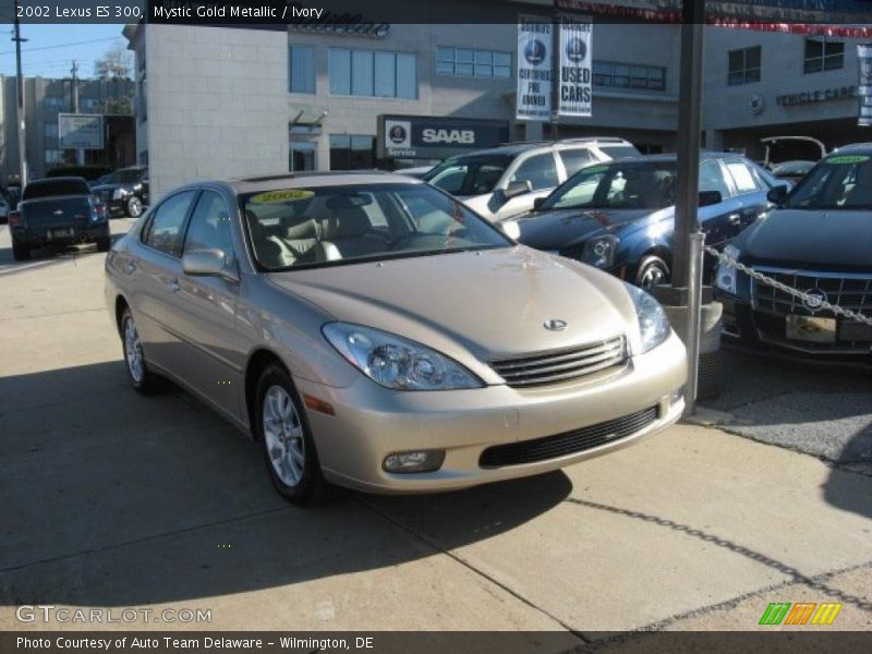 Mystic Gold Metallic / Ivory 2002 Lexus ES 300
