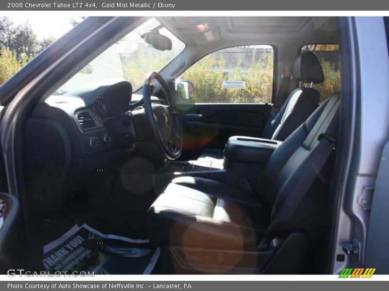 Gold Mist Metallic / Ebony 2008 Chevrolet Tahoe LTZ 4x4