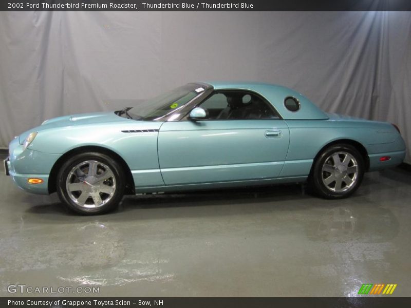  2002 Thunderbird Premium Roadster Thunderbird Blue