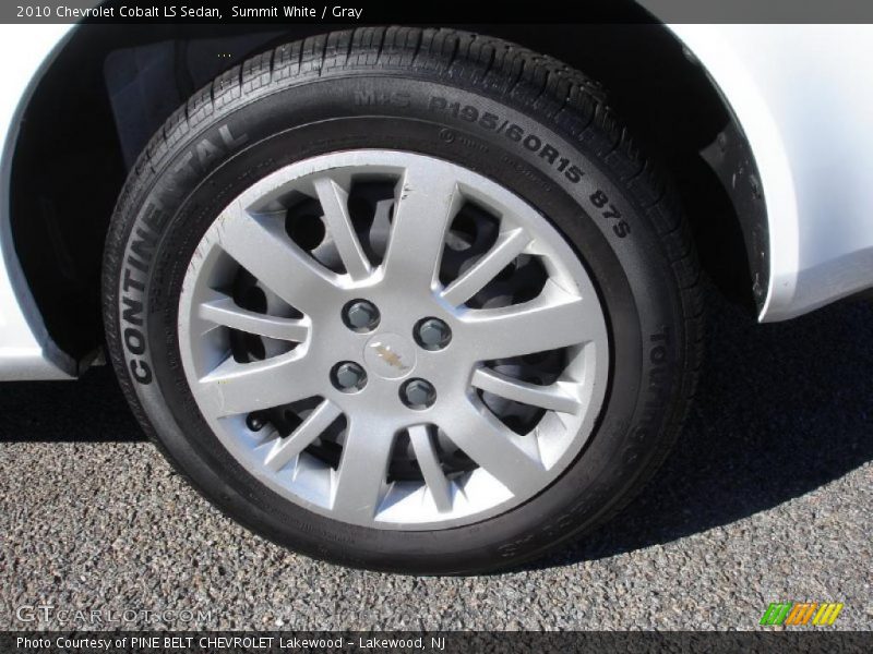 Summit White / Gray 2010 Chevrolet Cobalt LS Sedan