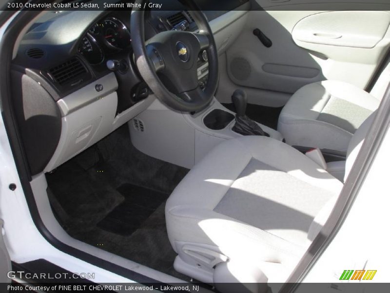 Summit White / Gray 2010 Chevrolet Cobalt LS Sedan