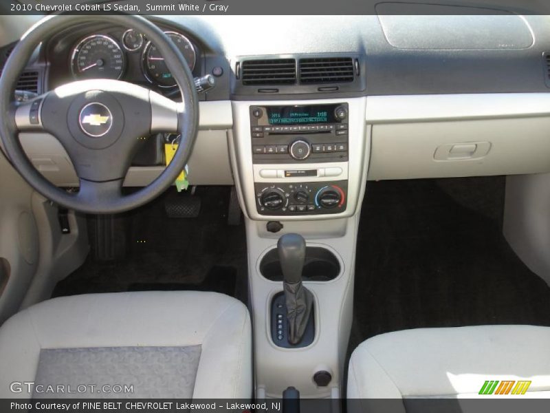 Summit White / Gray 2010 Chevrolet Cobalt LS Sedan