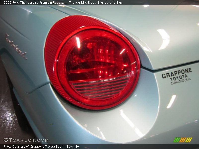 Thunderbird Blue / Thunderbird Blue 2002 Ford Thunderbird Premium Roadster