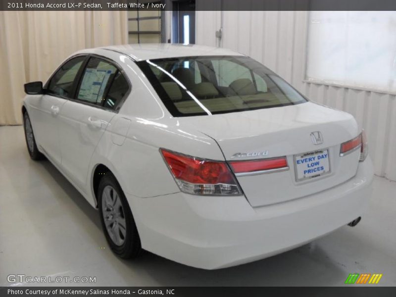 Taffeta White / Ivory 2011 Honda Accord LX-P Sedan
