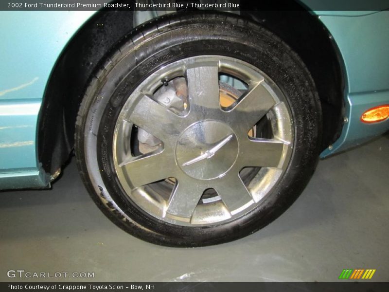 Thunderbird Blue / Thunderbird Blue 2002 Ford Thunderbird Premium Roadster