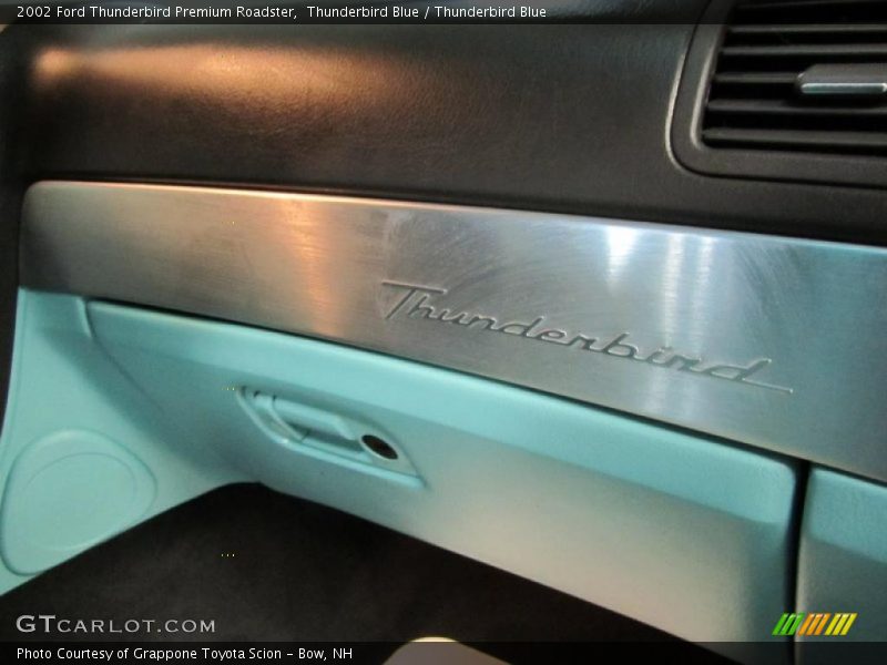 Thunderbird Blue / Thunderbird Blue 2002 Ford Thunderbird Premium Roadster