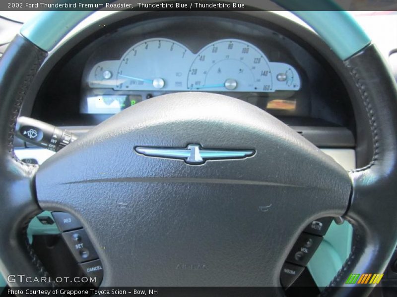 Thunderbird Blue / Thunderbird Blue 2002 Ford Thunderbird Premium Roadster