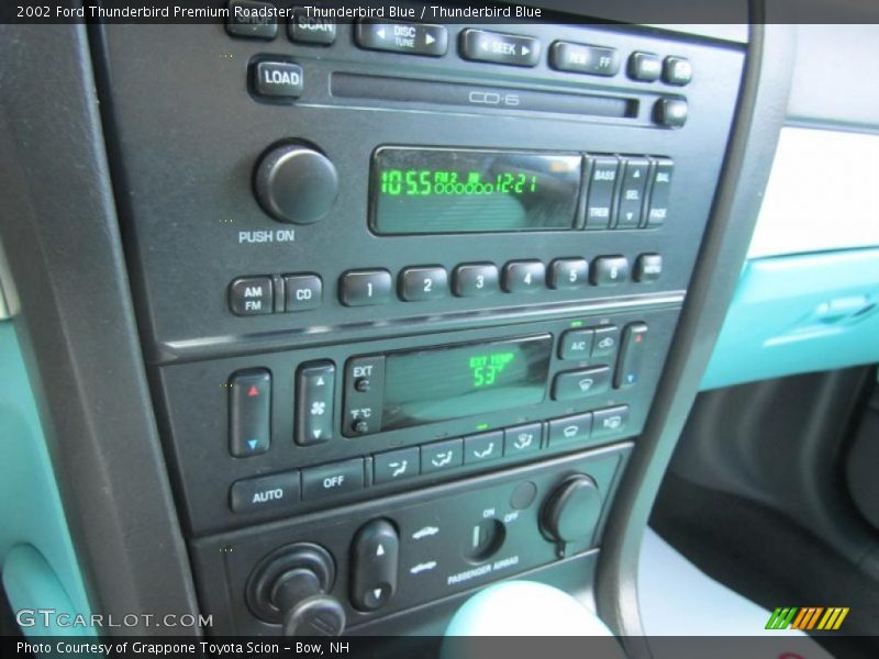 Thunderbird Blue / Thunderbird Blue 2002 Ford Thunderbird Premium Roadster