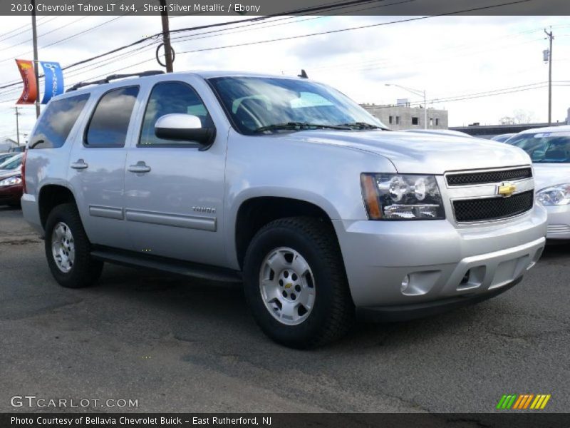 Sheer Silver Metallic / Ebony 2010 Chevrolet Tahoe LT 4x4