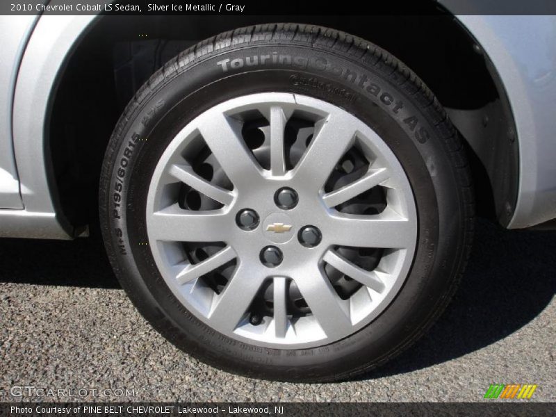 Silver Ice Metallic / Gray 2010 Chevrolet Cobalt LS Sedan