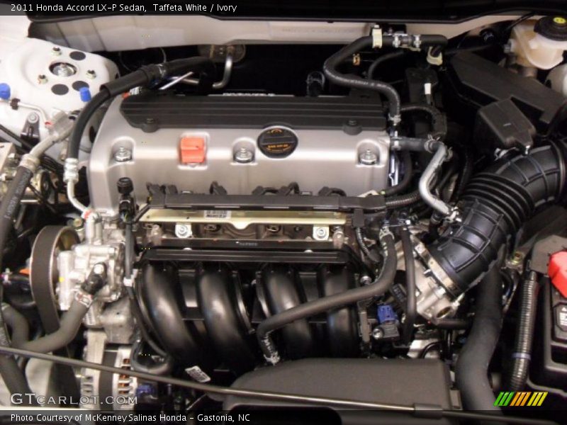  2011 Accord LX-P Sedan Engine - 2.4 Liter DOHC 16-Valve i-VTEC 4 Cylinder