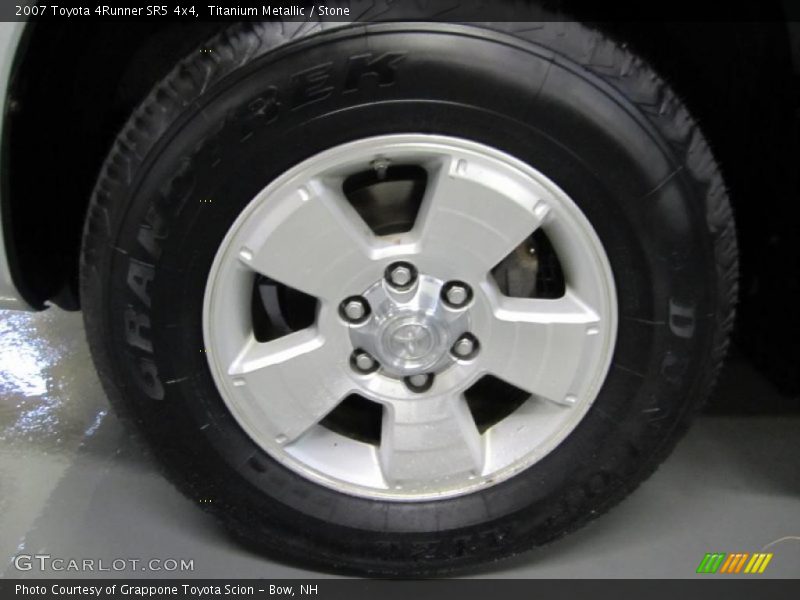 Titanium Metallic / Stone 2007 Toyota 4Runner SR5 4x4