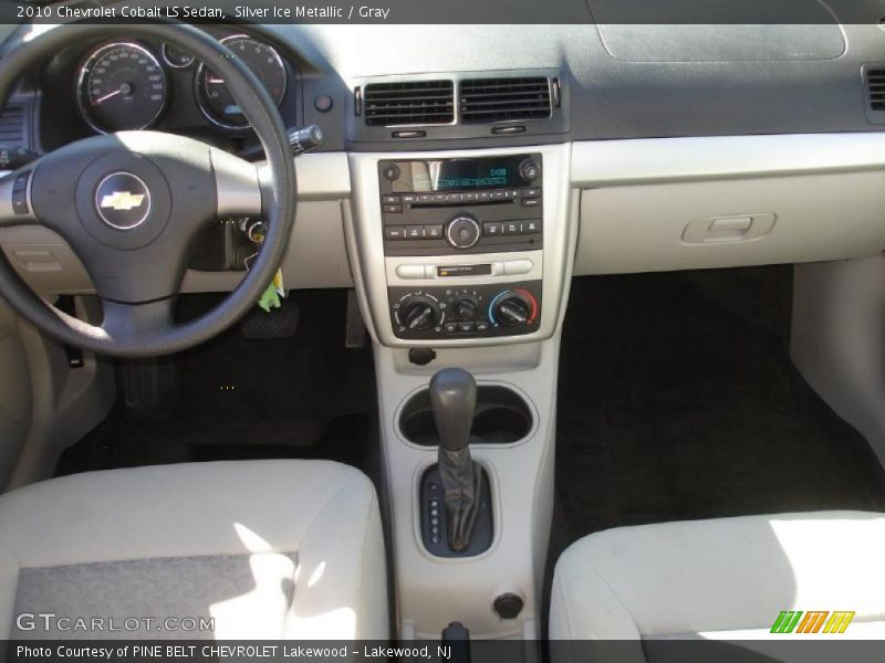 Silver Ice Metallic / Gray 2010 Chevrolet Cobalt LS Sedan