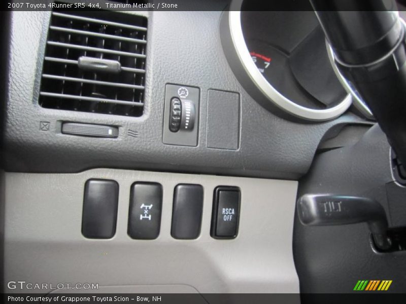 Titanium Metallic / Stone 2007 Toyota 4Runner SR5 4x4