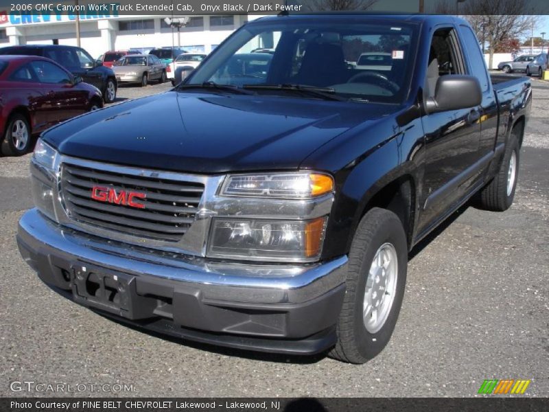 Onyx Black / Dark Pewter 2006 GMC Canyon Work Truck Extended Cab