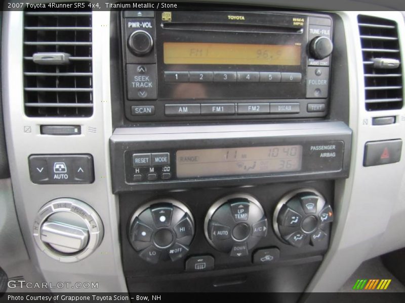 Titanium Metallic / Stone 2007 Toyota 4Runner SR5 4x4