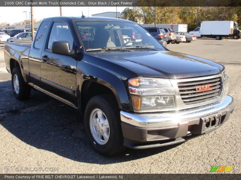 Onyx Black / Dark Pewter 2006 GMC Canyon Work Truck Extended Cab