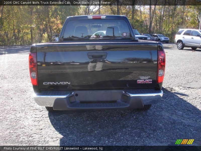 Onyx Black / Dark Pewter 2006 GMC Canyon Work Truck Extended Cab