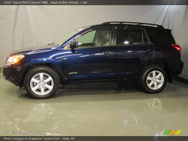Nautical Blue Metallic / Ash 2006 Toyota RAV4 Limited 4WD