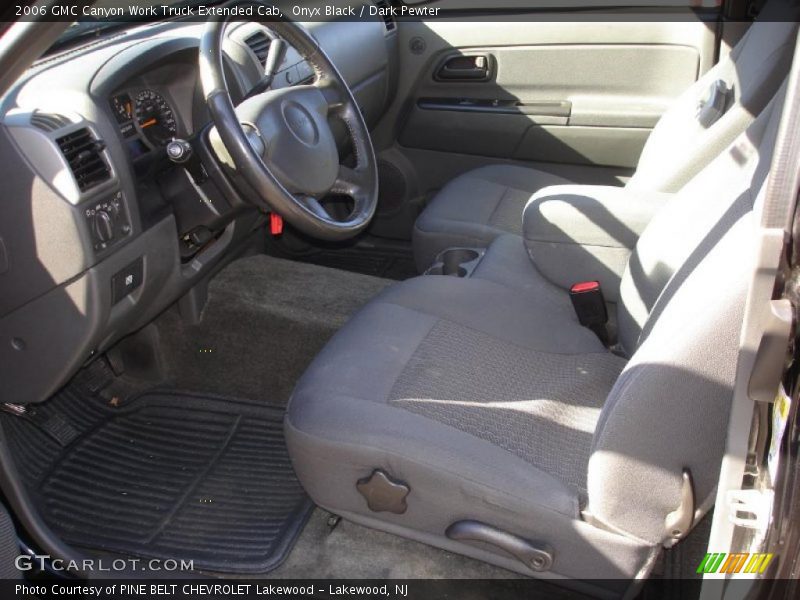  2006 Canyon Work Truck Extended Cab Dark Pewter Interior