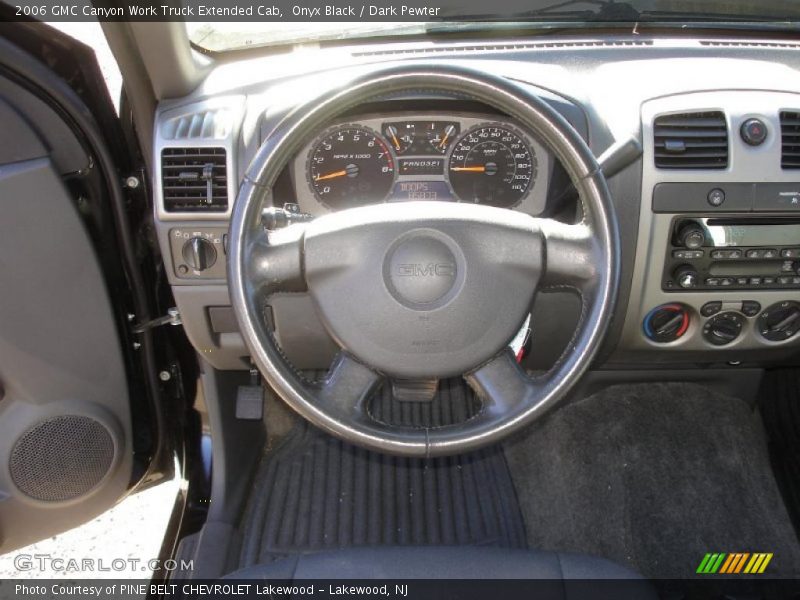 Onyx Black / Dark Pewter 2006 GMC Canyon Work Truck Extended Cab