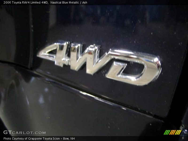 Nautical Blue Metallic / Ash 2006 Toyota RAV4 Limited 4WD