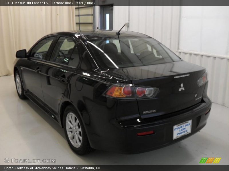 Tarmac Black Pearl / Black 2011 Mitsubishi Lancer ES