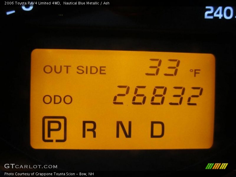 Nautical Blue Metallic / Ash 2006 Toyota RAV4 Limited 4WD