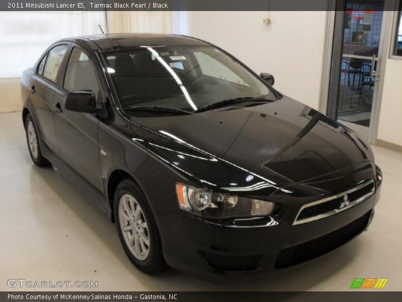 Tarmac Black Pearl / Black 2011 Mitsubishi Lancer ES