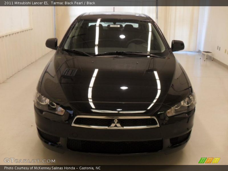 Tarmac Black Pearl / Black 2011 Mitsubishi Lancer ES
