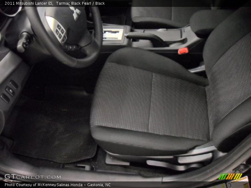 Tarmac Black Pearl / Black 2011 Mitsubishi Lancer ES
