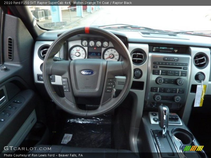 Dashboard of 2010 F150 SVT Raptor SuperCab 4x4