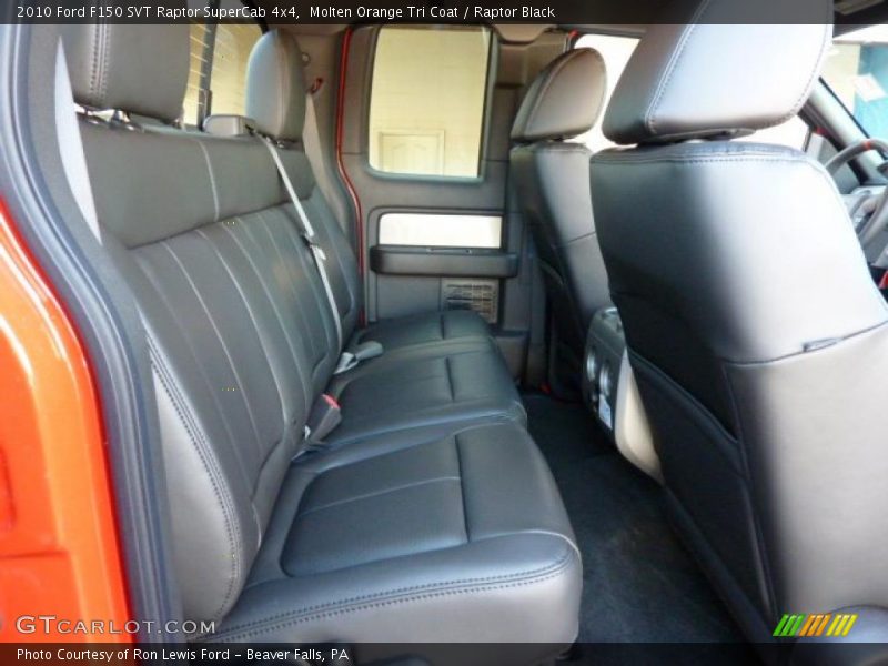  2010 F150 SVT Raptor SuperCab 4x4 Raptor Black Interior