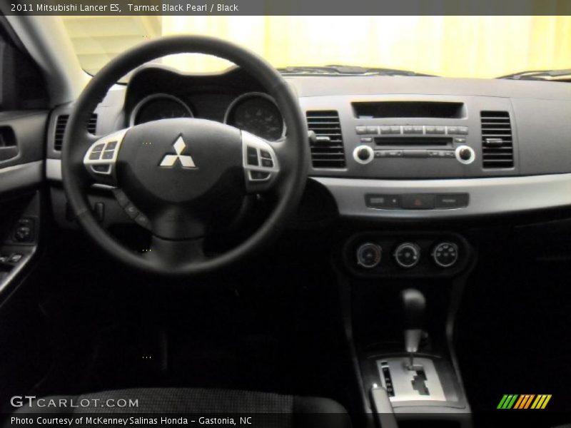 Dashboard of 2011 Lancer ES