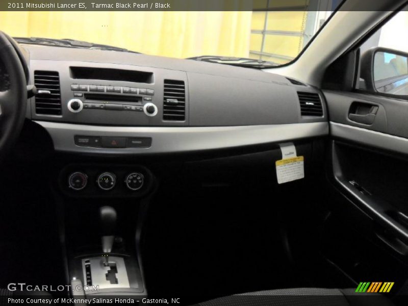 Dashboard of 2011 Lancer ES