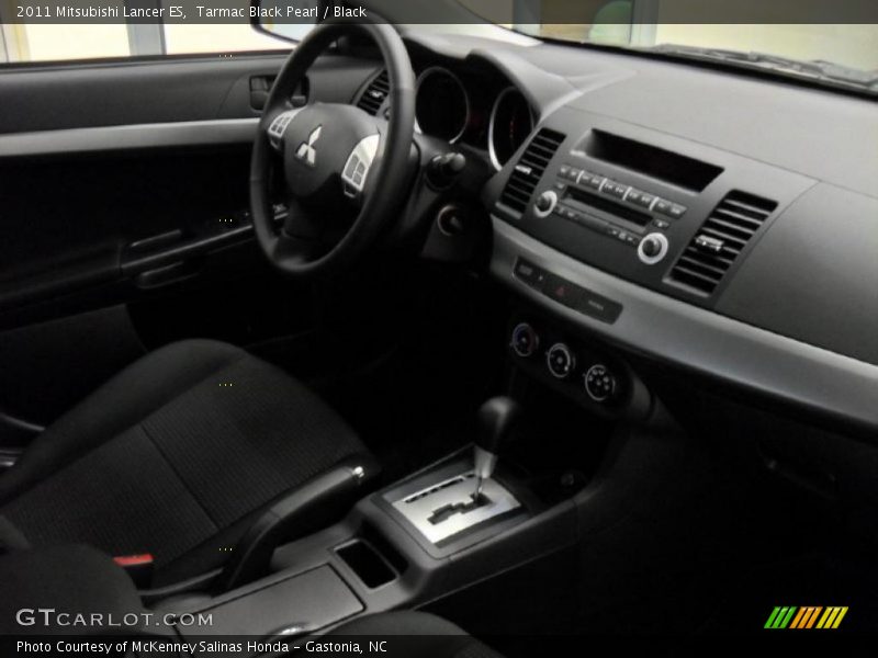 Dashboard of 2011 Lancer ES