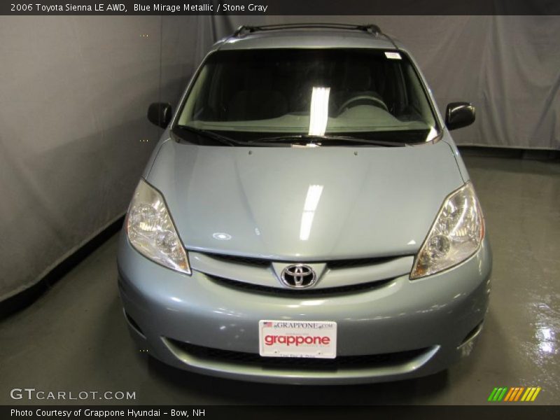 Blue Mirage Metallic / Stone Gray 2006 Toyota Sienna LE AWD