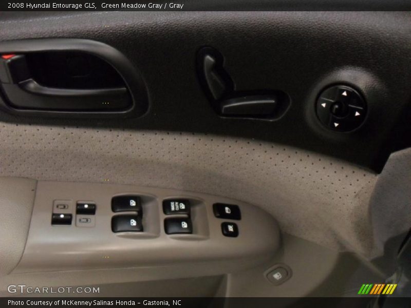Green Meadow Gray / Gray 2008 Hyundai Entourage GLS