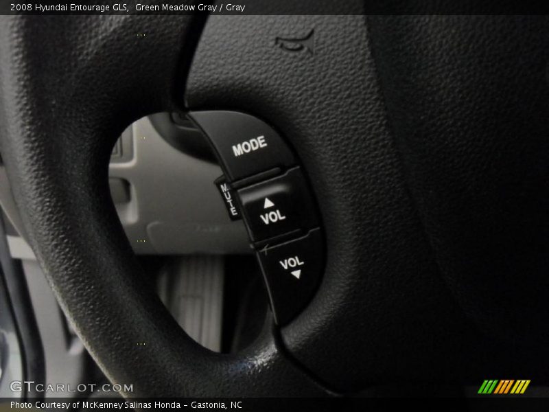 Green Meadow Gray / Gray 2008 Hyundai Entourage GLS