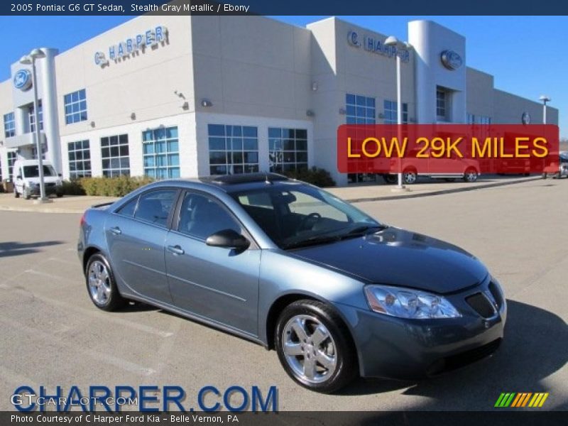 Stealth Gray Metallic / Ebony 2005 Pontiac G6 GT Sedan