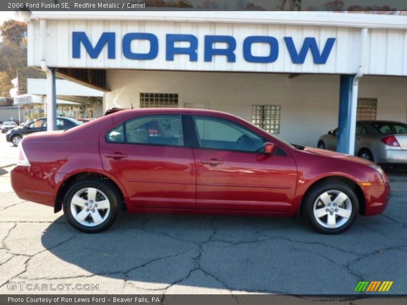 Redfire Metallic / Camel 2006 Ford Fusion SE